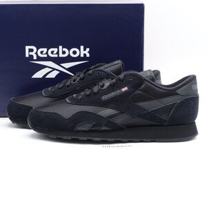 SLD NEW Reebok Classic Nylon Suede Sneakers 100033377/IE4537